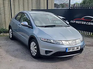 Used 2006 Honda Civic S Blue - Interior and Exterior details 10