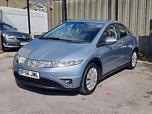 Used 2006 Honda Civic S Blue - Interior and Exterior details 3