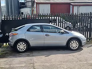 Used 2006 Honda Civic S Blue - Interior and Exterior details 5