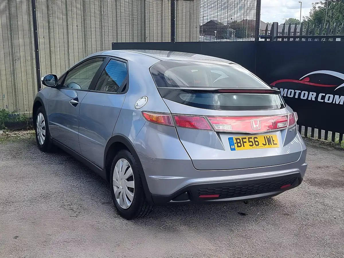 Used 2006 Honda Civic S Blue - Interior and Exterior details 6