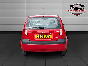 Used 2006 Hyundai Getz Se Red - Interior and Exterior details 5