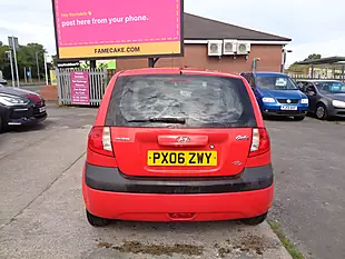 Used 2006 Hyundai Getz Se Red - Interior and Exterior details 4