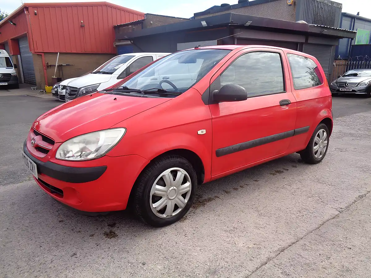 Used 2006 Hyundai Getz Se Red - Interior and Exterior details 6