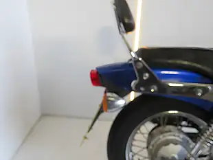 Used 2006 Kawasaki EL125 Eliminator Blue - Interior and Exterior details 3