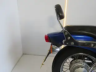 Used 2006 Kawasaki EL125 Eliminator Blue - Interior and Exterior details 4
