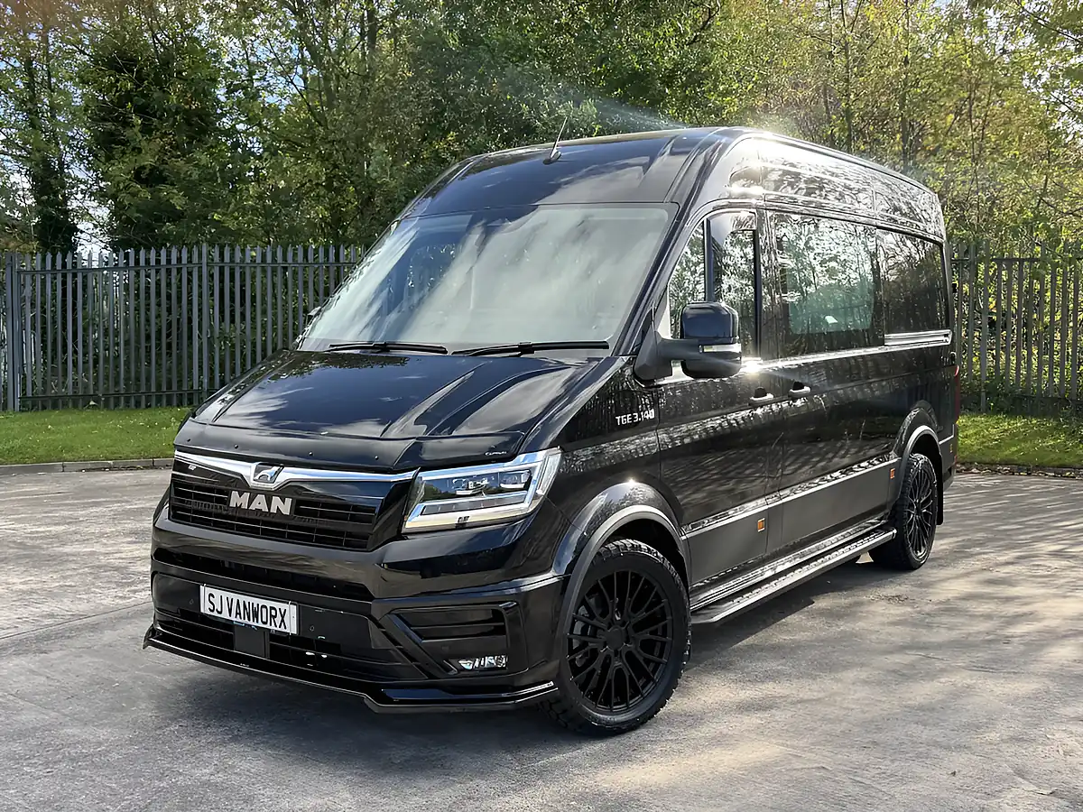 Used 2006 Man Tge Crewvan High Roof Black - Interior and Exterior details 13
