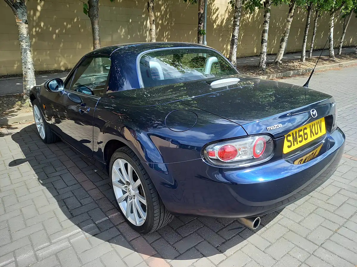 Used 2006 Mazda MX5 Sport Blue Metallic - Interior and Exterior details 5