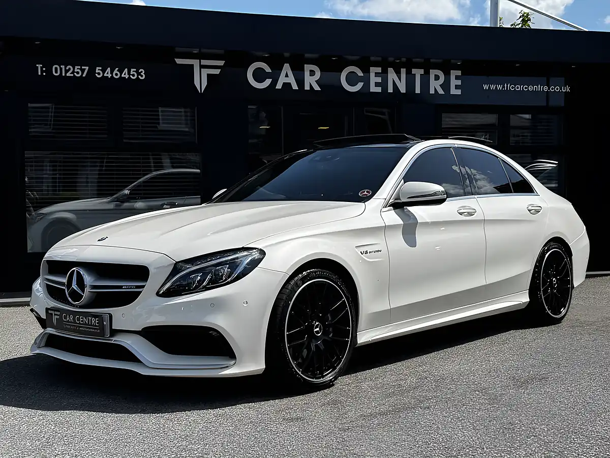 Used 2006 Mercedes-Benz C-Class Premium White - Front View