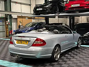 Used 2006 Mercedes-Benz Clk Sport Cabriolet Silver - Interior and Exterior details 8