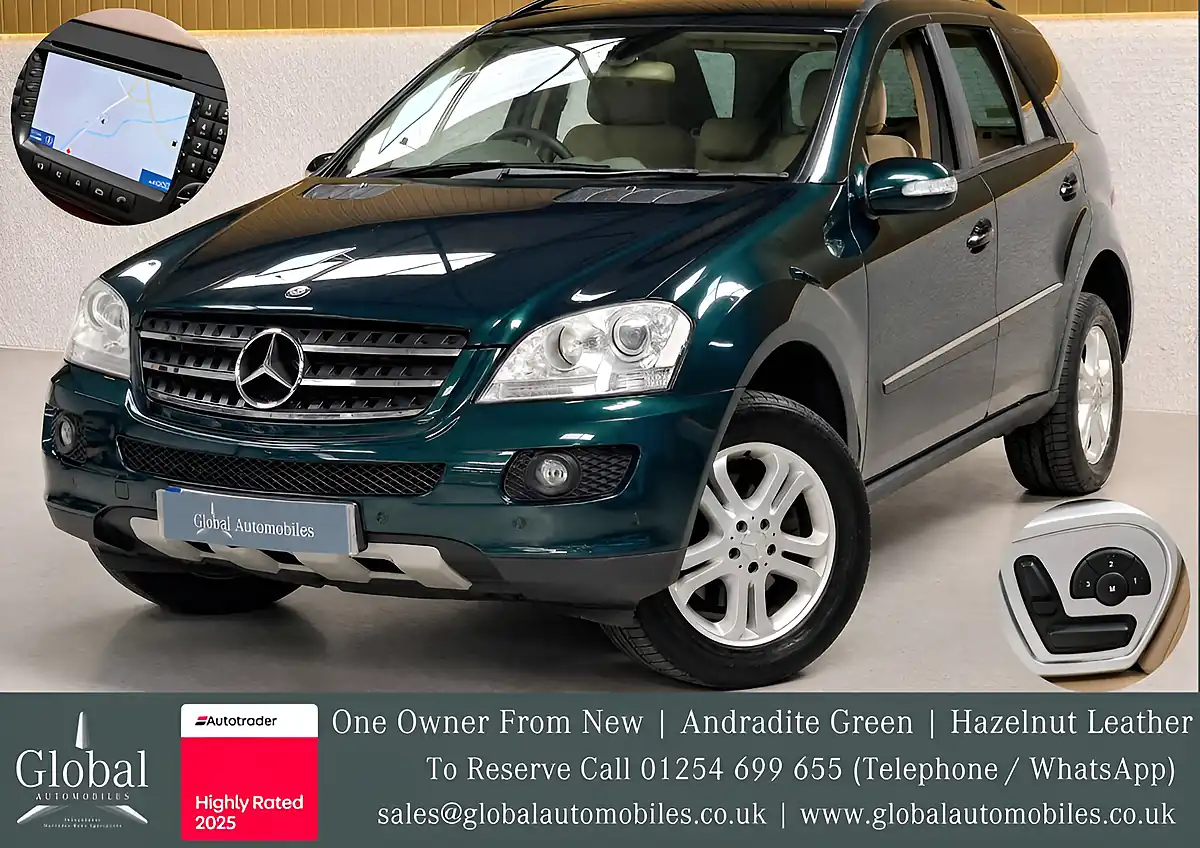 Used 2006 Mercedes-Benz M-Class Se Andradite Green - Front View