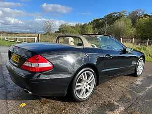 Used 2006 Mercedes-Benz Sl Convertible Black - Interior and Exterior details 10