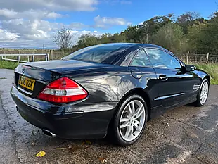 Used 2006 Mercedes-Benz Sl Convertible Black - Interior and Exterior details 3