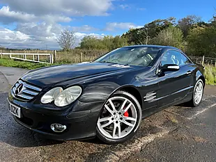 Used 2006 Mercedes-Benz Sl Convertible Black - Interior and Exterior details 4