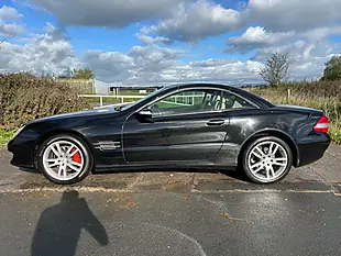 Used 2006 Mercedes-Benz Sl Convertible Black - Interior and Exterior details 5