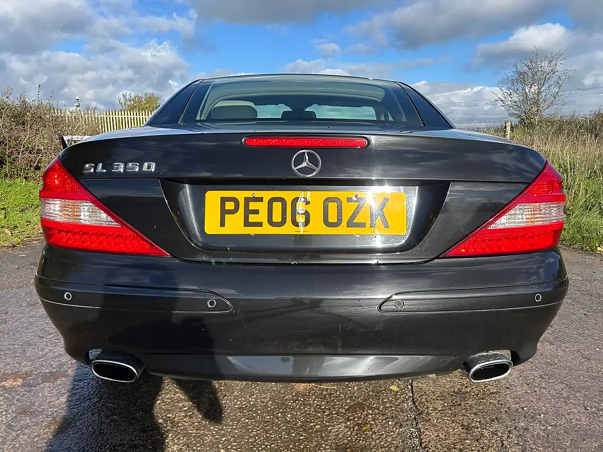 Used 2006 Mercedes-Benz Sl Convertible Black - Interior and Exterior details 8