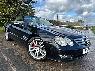 Used 2006 Mercedes-Benz Sl Convertible Black - Interior and Exterior details 9