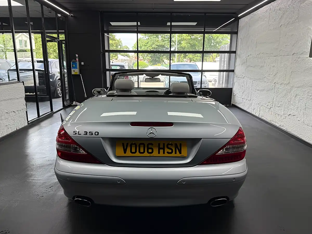 Used 2006 Mercedes-Benz Sl Convertible Silver - Interior and Exterior details 12