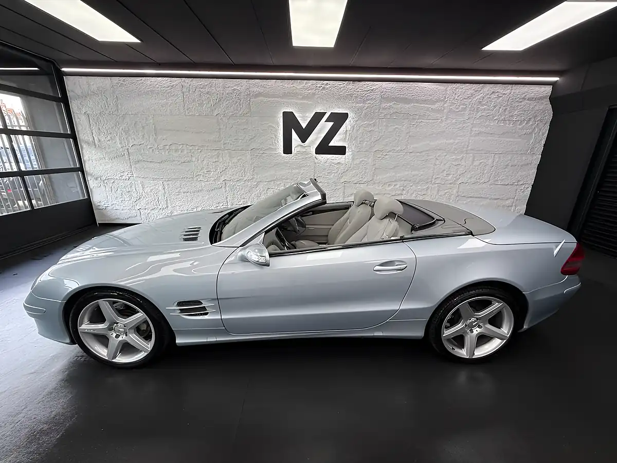 Used 2006 Mercedes-Benz Sl Convertible Silver - Interior and Exterior details 14