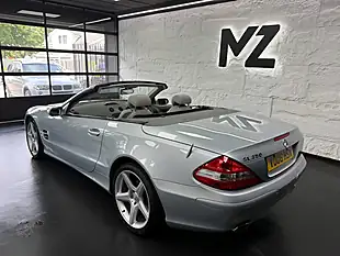 Used 2006 Mercedes-Benz Sl Convertible Silver - Interior and Exterior details 15