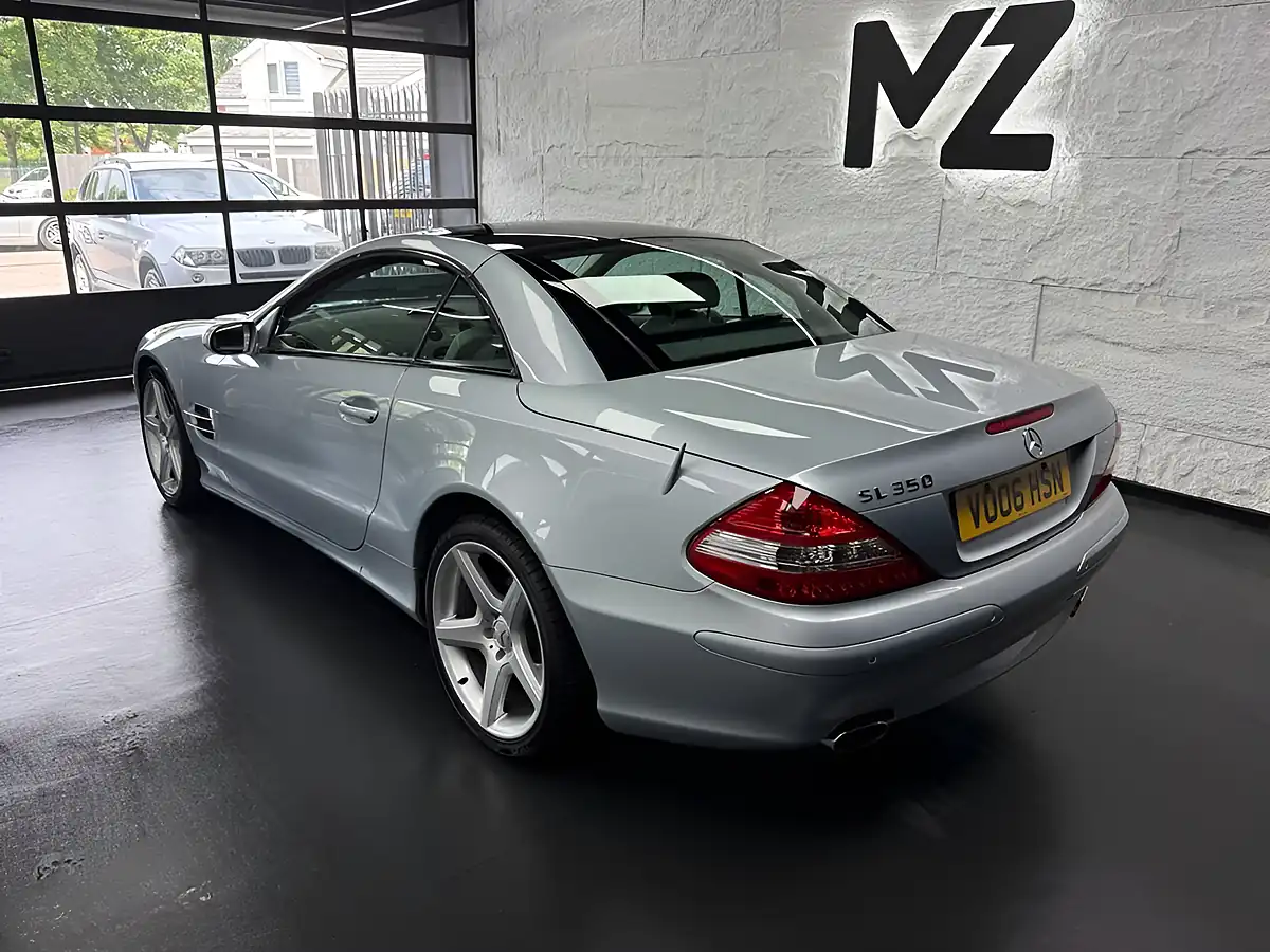 Used 2006 Mercedes-Benz Sl Convertible Silver - Interior and Exterior details 20