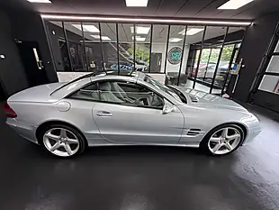 Used 2006 Mercedes-Benz Sl Convertible Silver - Interior and Exterior details 6
