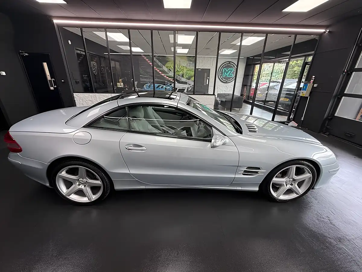 Used 2006 Mercedes-Benz Sl Convertible Silver - Interior and Exterior details 6