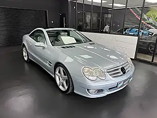 Used 2006 Mercedes-Benz Sl Convertible Silver - Interior and Exterior details 8