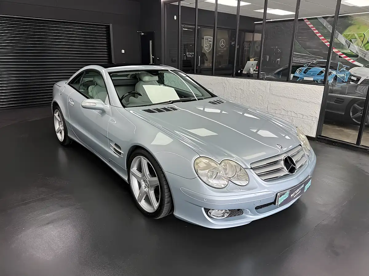 Used 2006 Mercedes-Benz Sl Convertible Silver - Interior and Exterior details 8