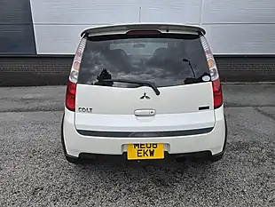 Used 2006 Mitsubishi Colt Version R White - Interior and Exterior details 7