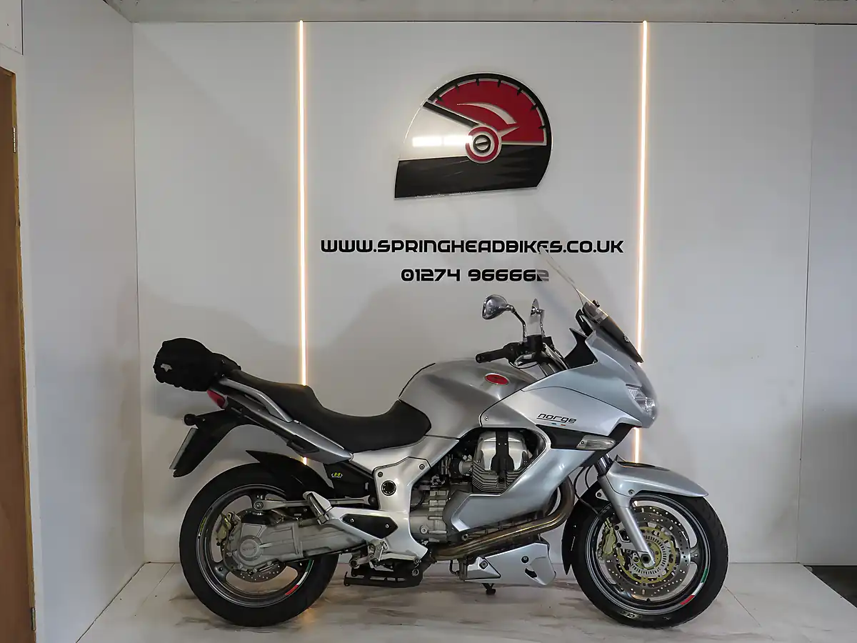 Used 2006 Moto Guzzi Norge Silver - Front View