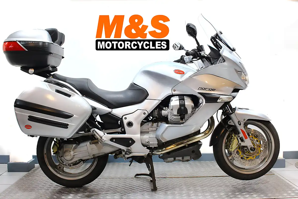 Used 2006 Moto Guzzi Norge T Silver - Front View