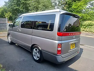 Used 2006 Nissan Elgrand Camper Silver - Interior and Exterior details 3