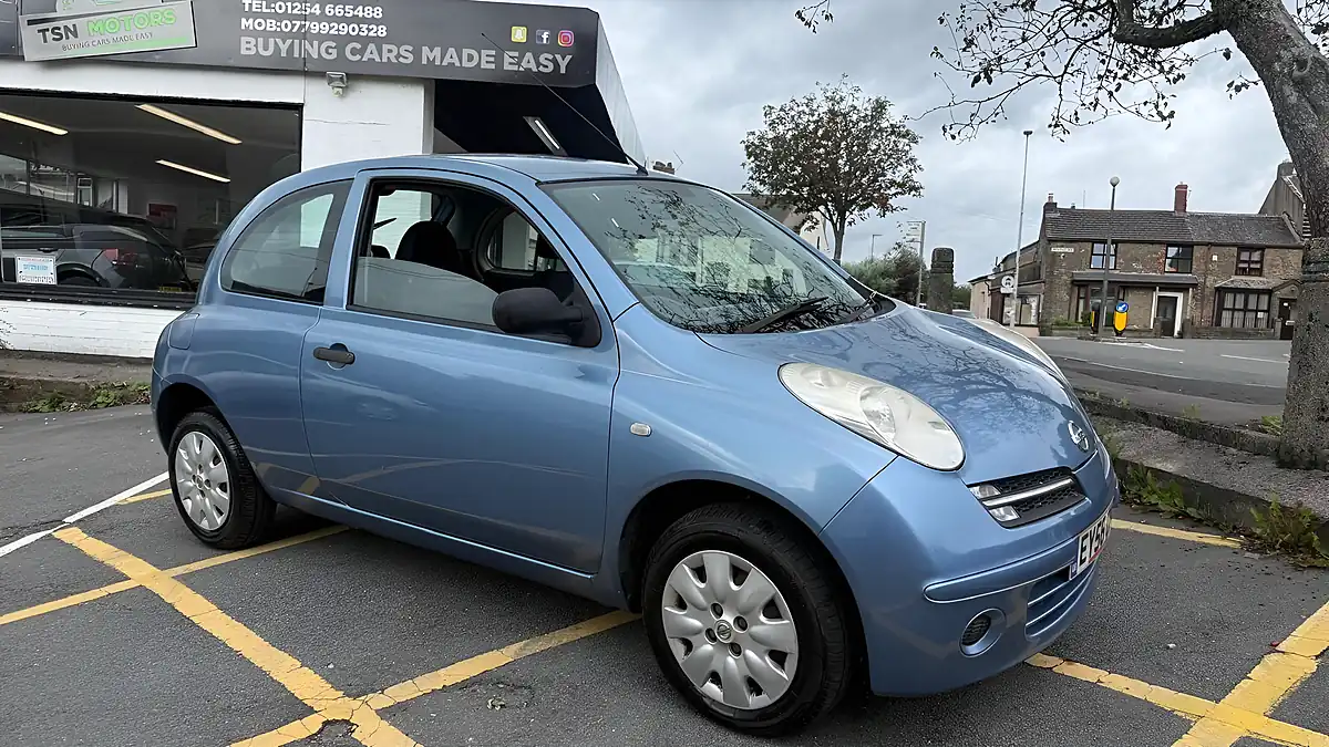 Used 2006 Nissan Micra Initia Blue - Front View