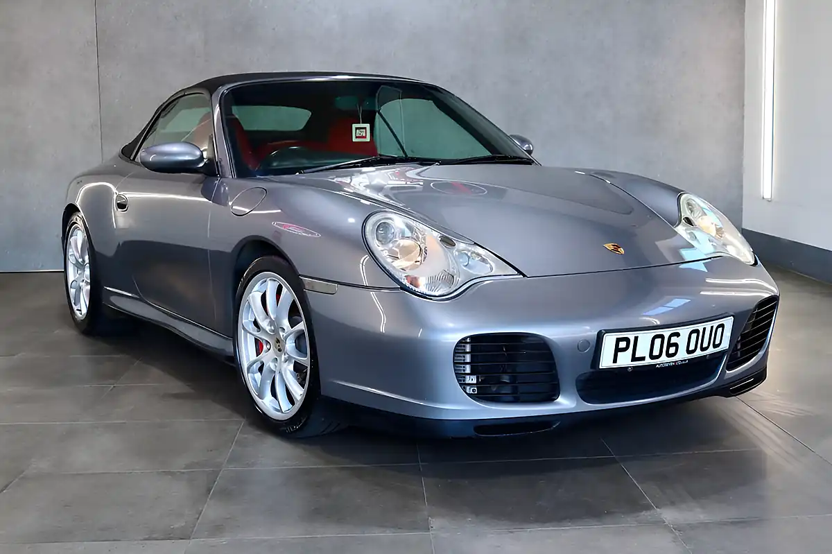 Used 2006 Porsche 911 Carrera Cabriolet Carrera 4S Silver - Interior and Exterior details 3