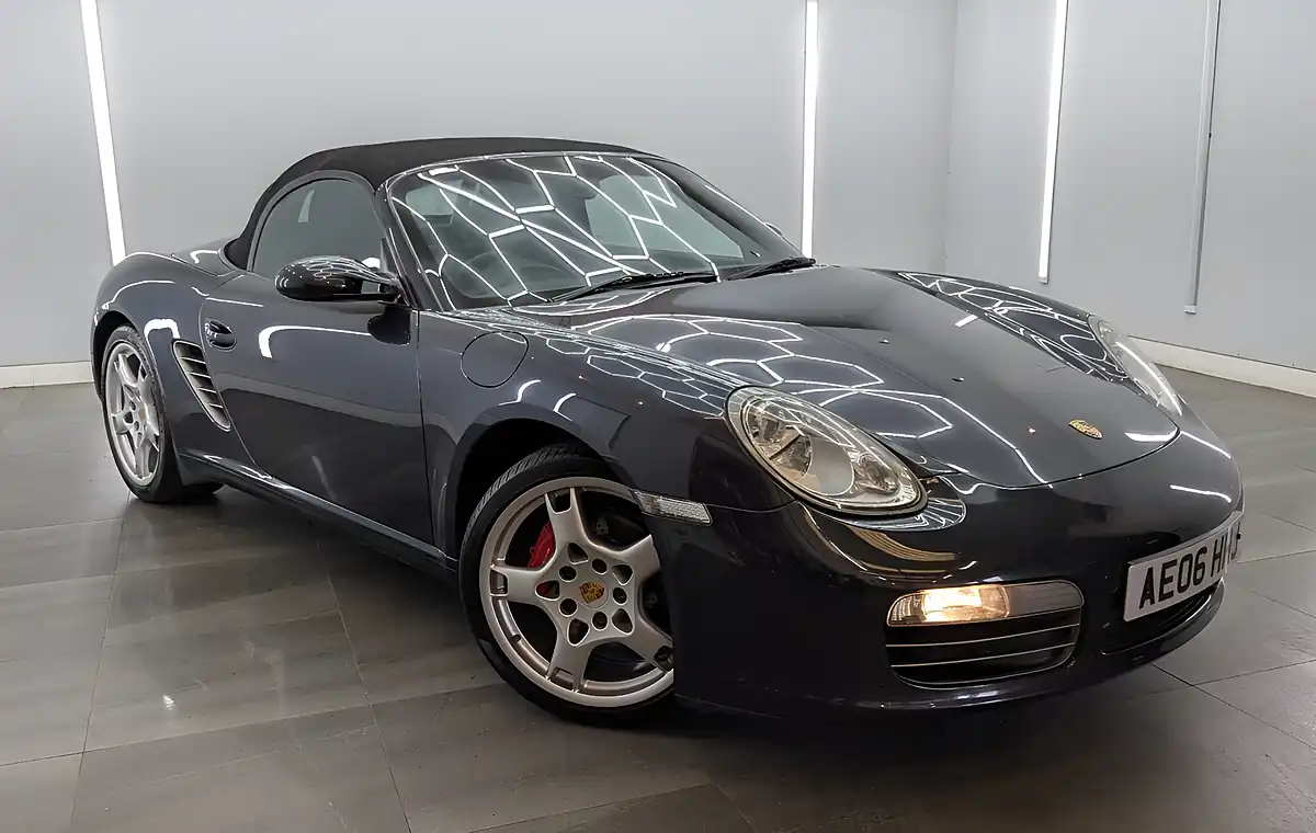 Used 2006 Porsche Boxster 987 S Atlas Grey - Front View