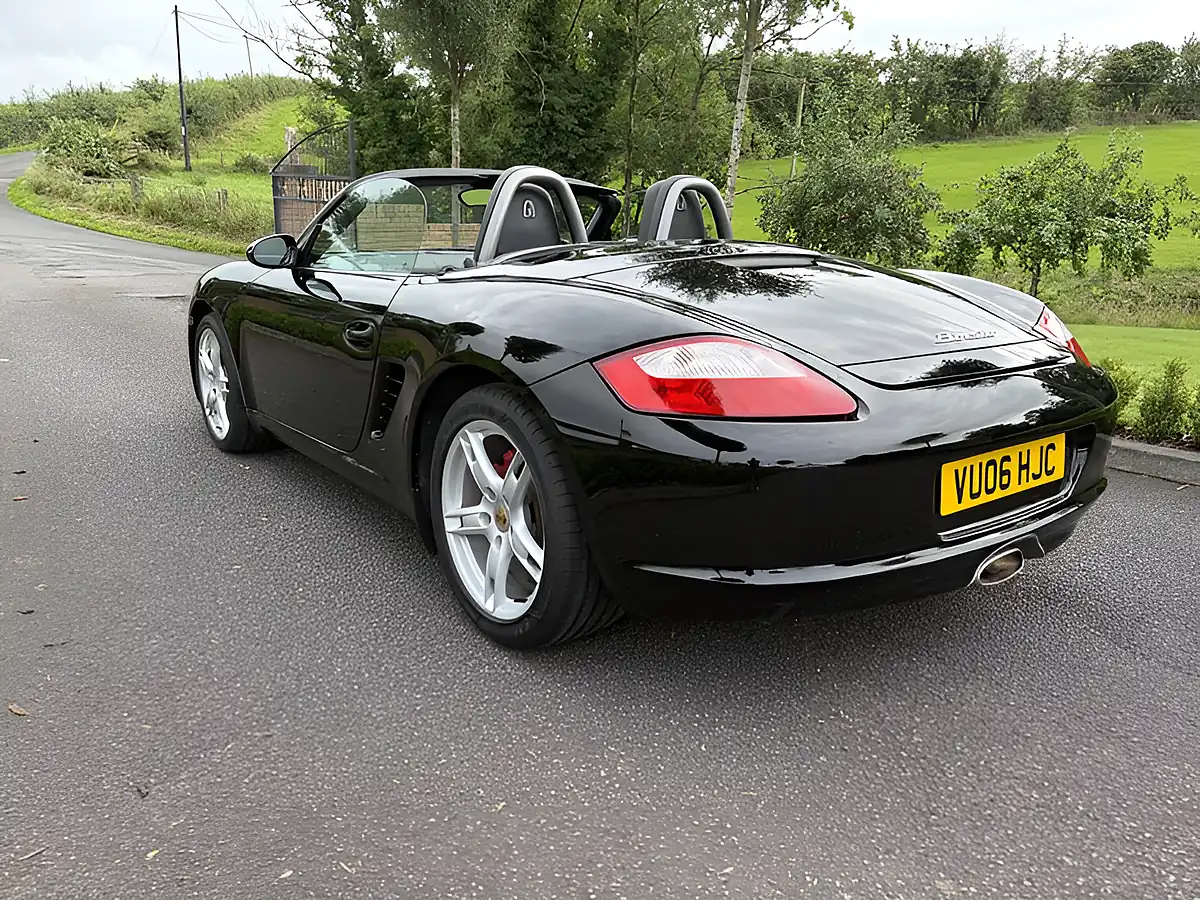 Used 2006 Porsche Boxster Black - Interior and Exterior details 9