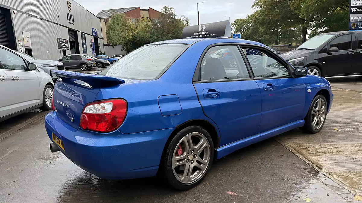Used 2006 Subaru Impreza Wrx Blue - Interior and Exterior details 4