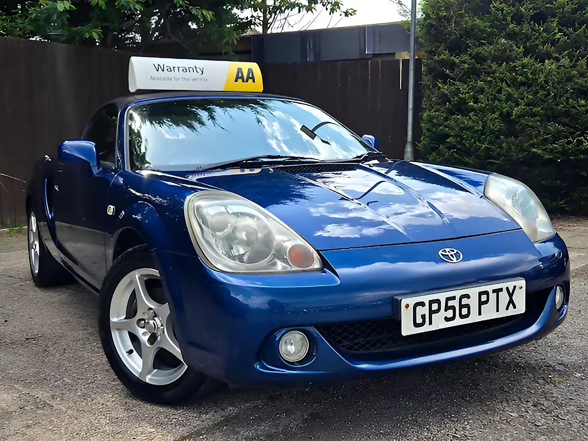 Used 2006 Toyota MR2 Roadster TF300 Blue - Front View
