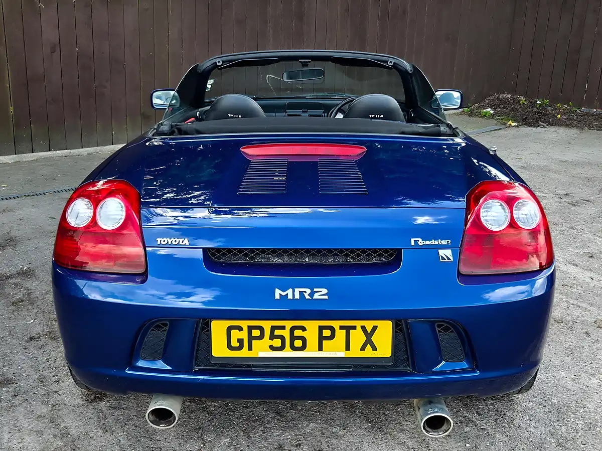 Used 2006 Toyota MR2 Roadster TF300 Blue - Interior and Exterior details 6