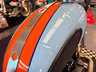 Used 2006 Triumph Thruxton 900 Desert Sled Gulf-Inspired - Interior and Exterior details 11