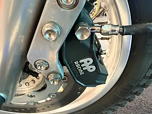 Used 2006 Triumph Thruxton 900 Desert Sled Gulf-Inspired - Interior and Exterior details 12