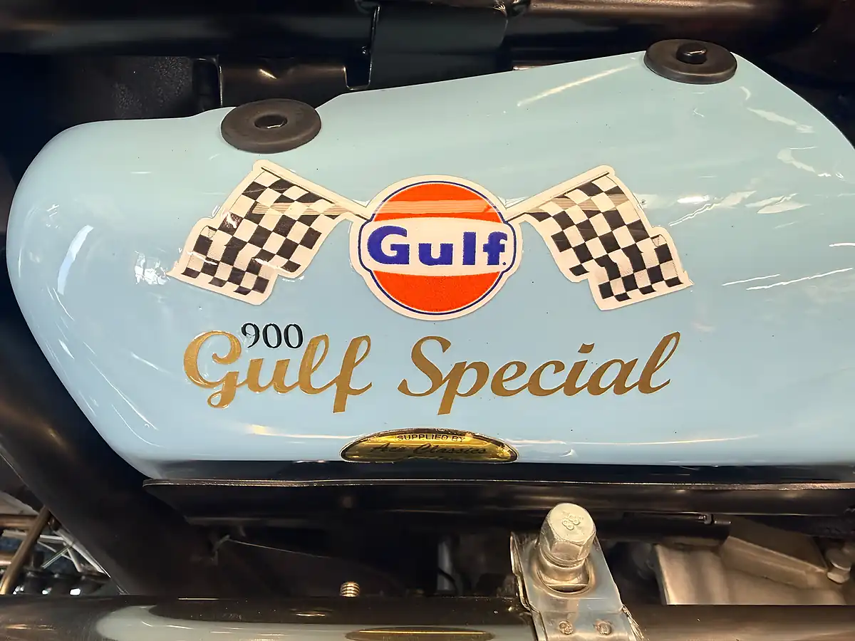 Used 2006 Triumph Thruxton 900 Desert Sled Gulf-Inspired - Interior and Exterior details 17