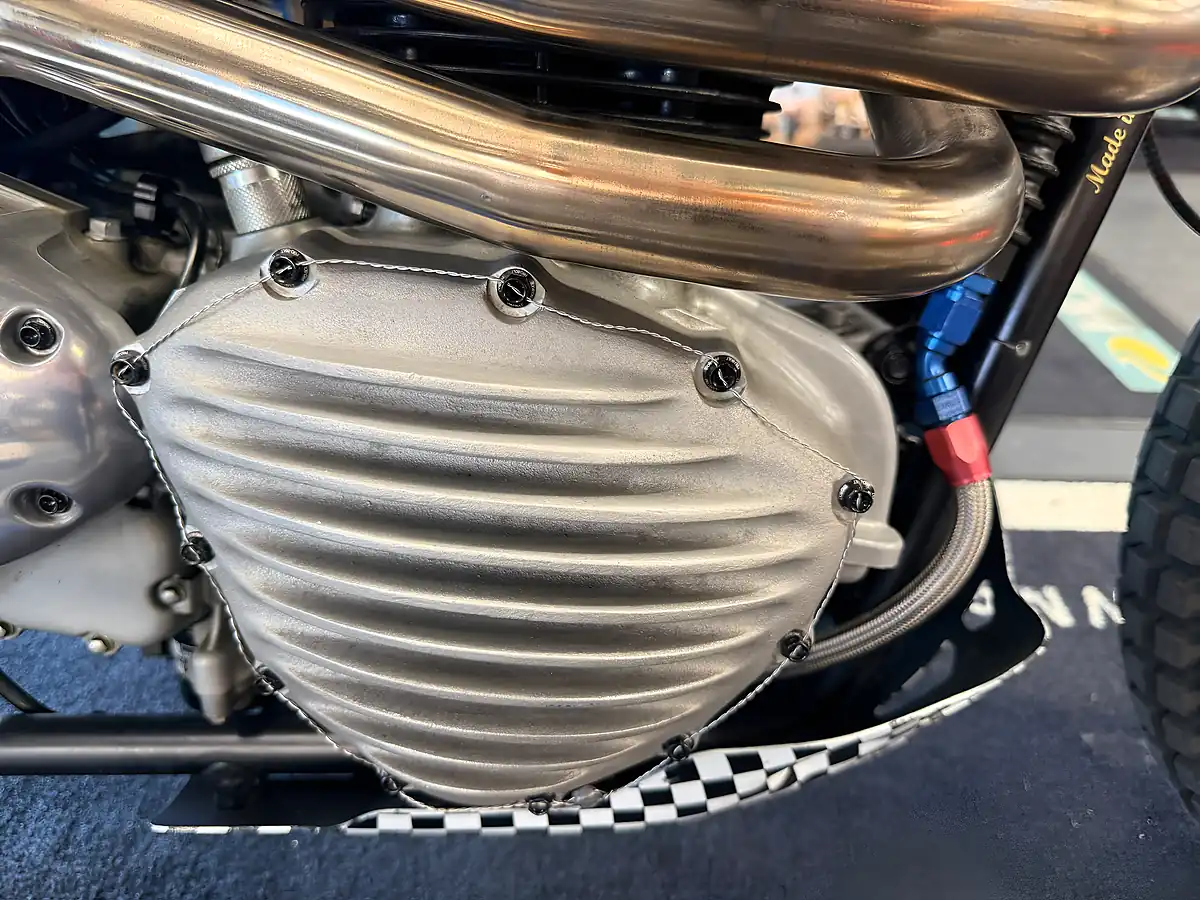 Used 2006 Triumph Thruxton 900 Desert Sled Gulf-Inspired - Interior and Exterior details 6
