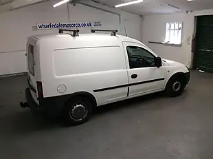 Used 2006 Vauxhall Combo Panel Van White - Interior and Exterior details 6