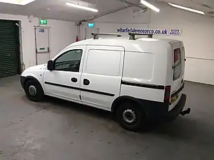 Used 2006 Vauxhall Combo Panel Van White - Interior and Exterior details 7