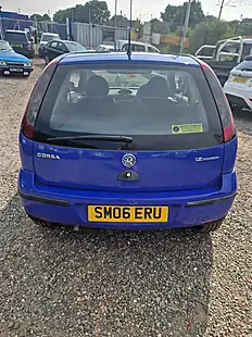 Used 2006 Vauxhall Corsa Life Blue - Interior and Exterior details 10