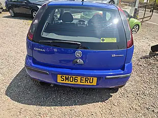 Used 2006 Vauxhall Corsa Life Blue - Interior and Exterior details 5