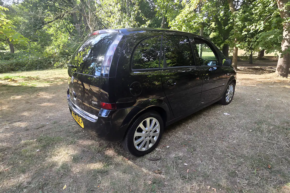 Used 2006 Vauxhall Meriva Club Black - Interior and Exterior details 7
