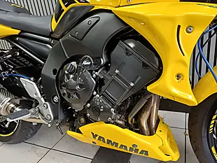 Used 2006 Yamaha FZ1N Fazer Yellow - Interior and Exterior details 11