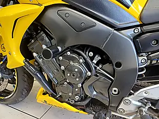 Used 2006 Yamaha FZ1N Fazer Yellow - Interior and Exterior details 12